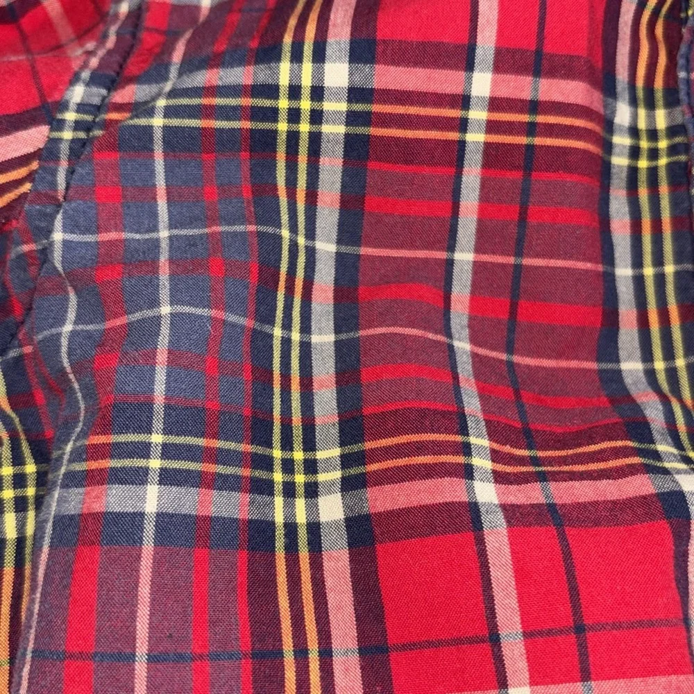 Christmas Plaid Boy Bodysuit Oxford Shirt Oshkosh 12M Christmas Baby Boy